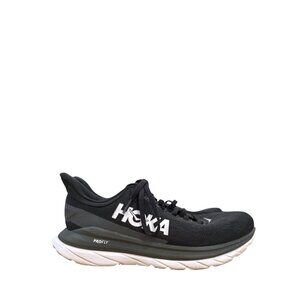 Hoka One Womens Mach 4 1113529 BDSD Black Running Shoes Sneakers Size 9 B EUC